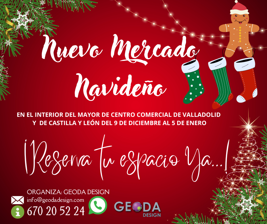 Nuevo Mercado Navideño en Valladolid en el interior del mayor Centro Comercial de Valladolid