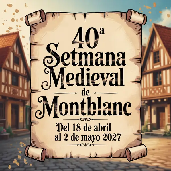 40ยช Setmana Medieval de Montblanc 2027