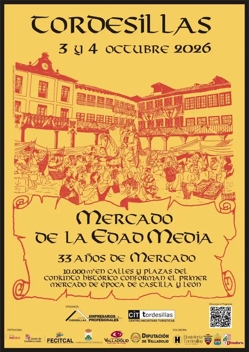 Mercado Medieval de Tordesillas 2026