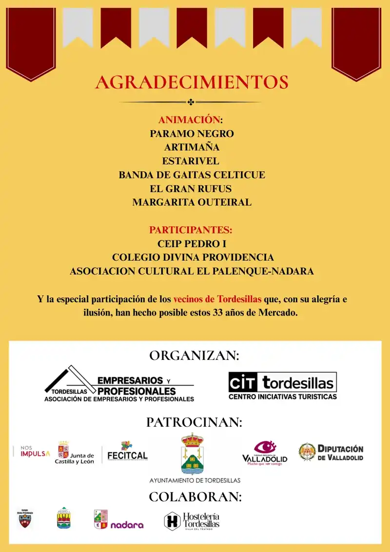 Mercado Medieval de Tordesillas 2026