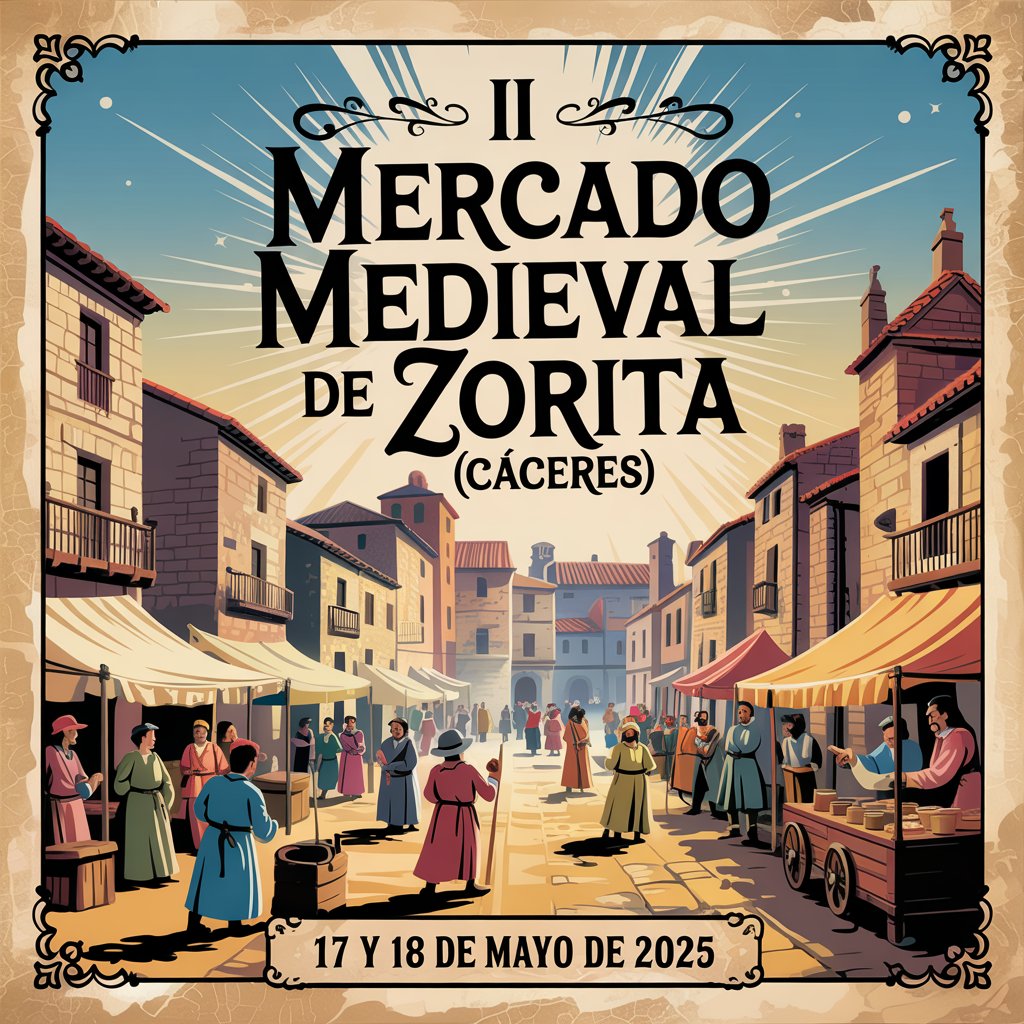 II Mercado Medieval de Zorita 2025
