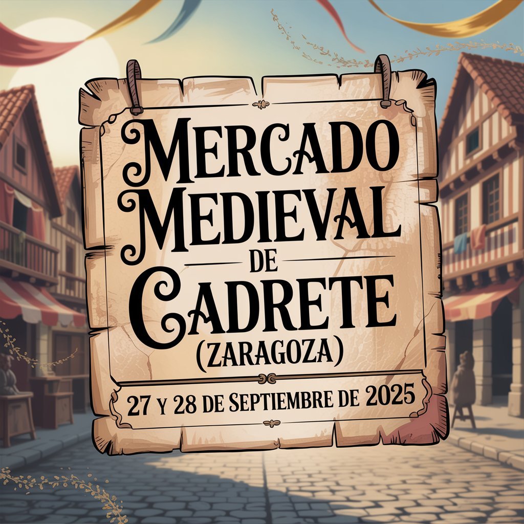 Mercado Medieval de Cadrete (Zaragoza) 2025 Mercado Medieval de Cadrete (Zaragoza) 2025