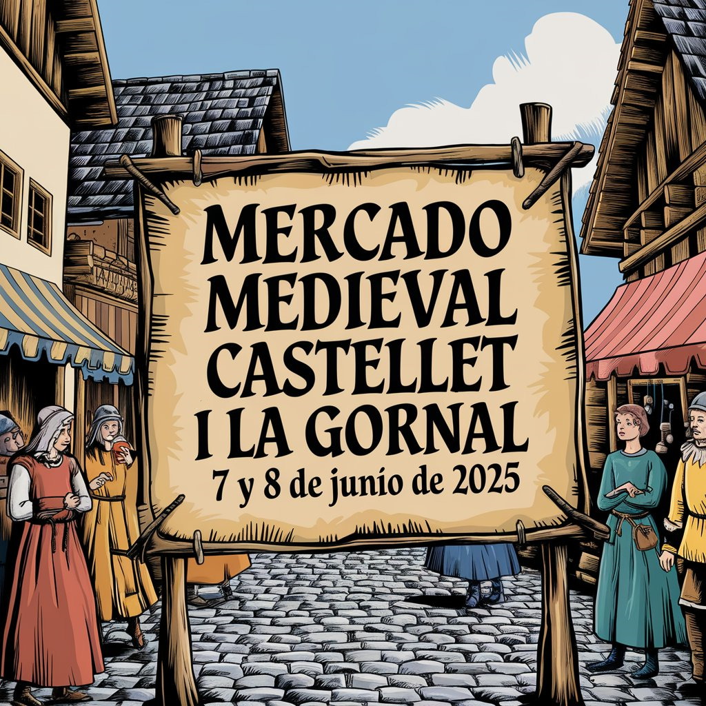 Mercado Medieval en Castellet i La Gornal 2025