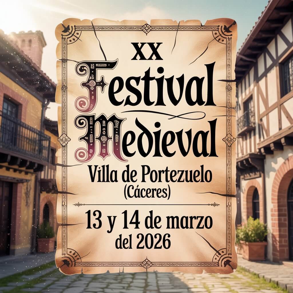 XX Festival Medieval Villa de Portezuelo (Cáceres) 2026