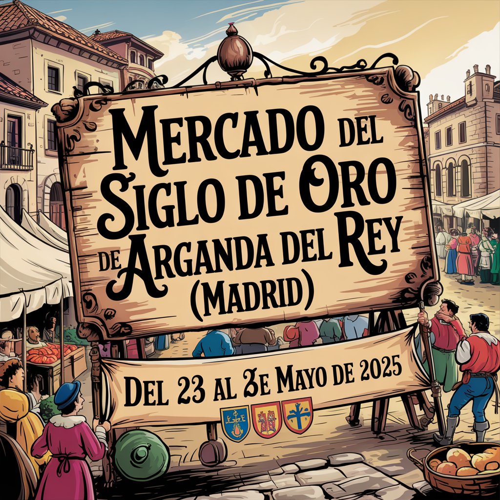 Mercado del Siglo de Oro de Arganda del Rey (Madrid) 2025