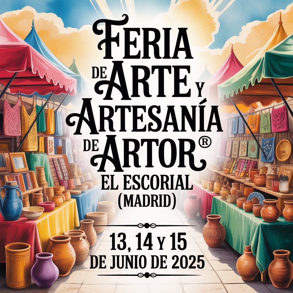 Feria de Arte y Artesanía de Autor® en El Escorial (Madrid) 2025