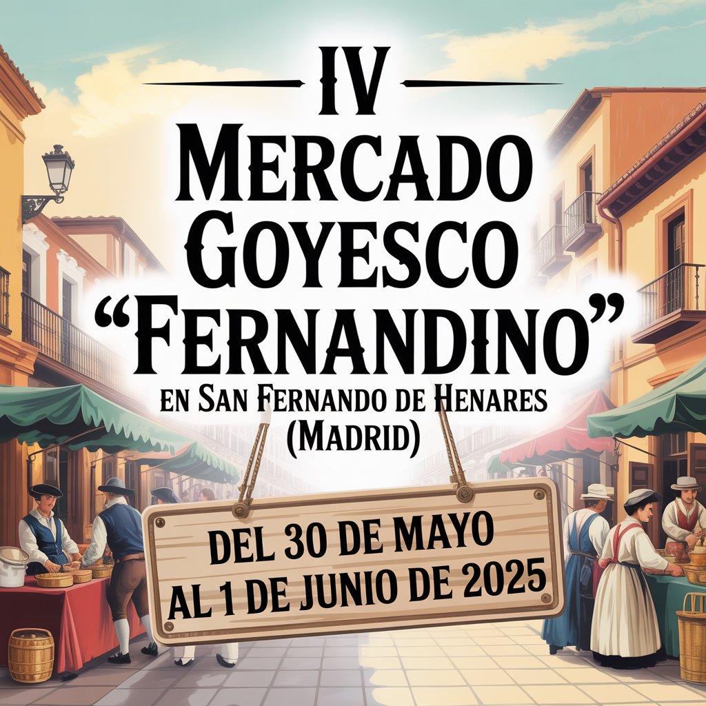 IV Mercado Goyesco ‘Fernandino’ en San Fernando de Henares (Madrid) 2025
