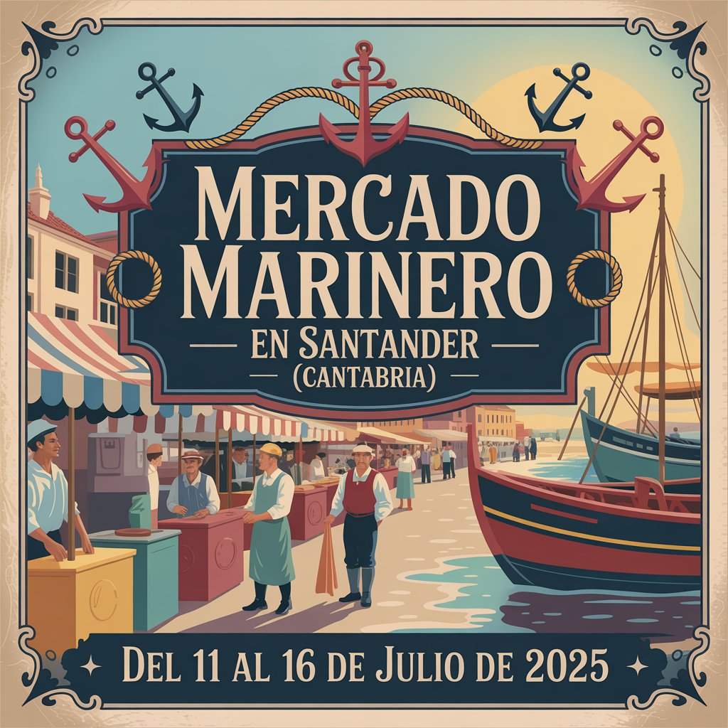 Mercado Marinero de Santander (Cantabria) 2025