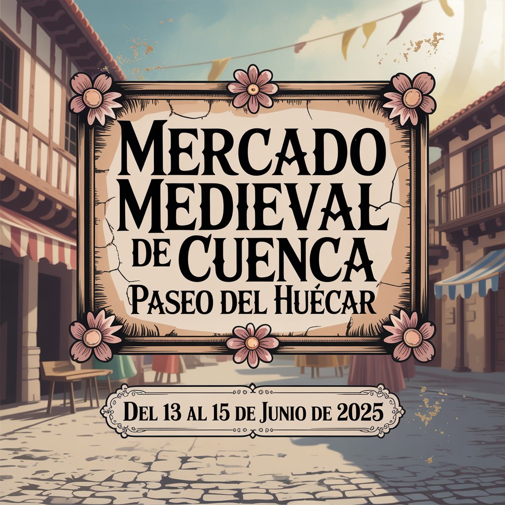 Mercado Medieval de Cuenca del 13 al 15 de junio de 2025