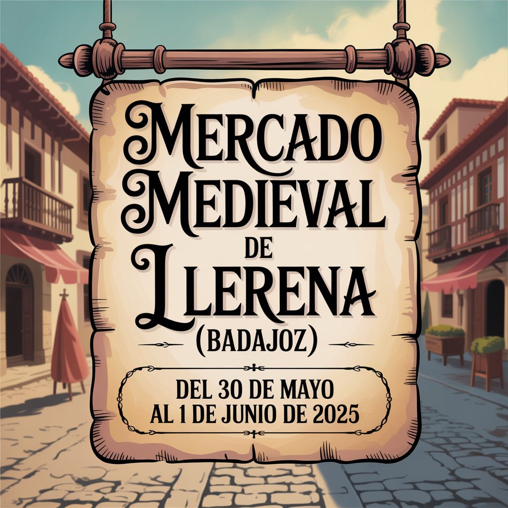 Mercado Medieval de Llerena (Badajoz) 2025