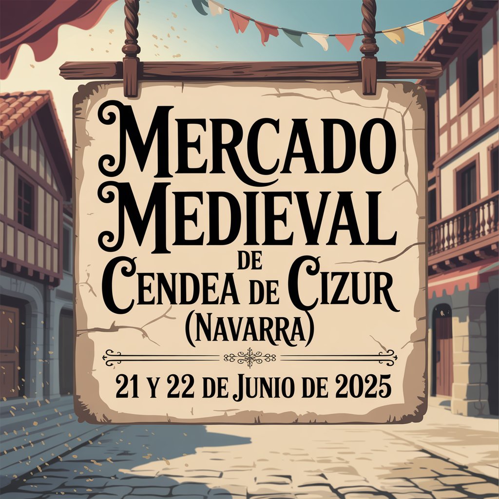 Mercado Medieval en Cendea de Cizur (Navarra) 2025