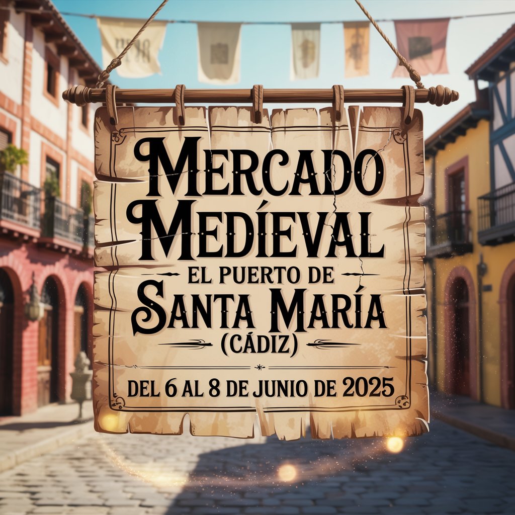Mercado Medieval en El Puerto de Santa María (Cádiz) 2025