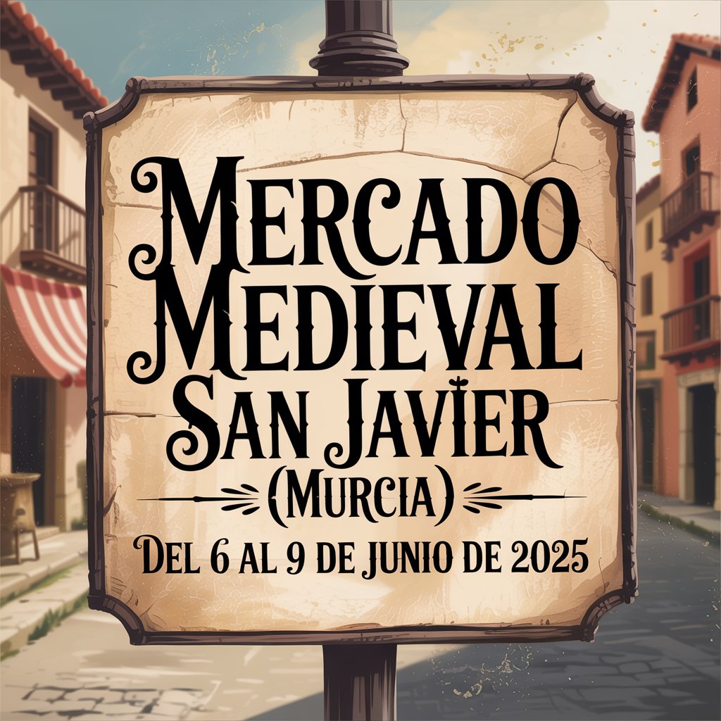 Mercado Medieval en San Javier (Murcia) 2025