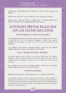 Fiestas del Renacimiento de Úbeda (Jaén) 2025