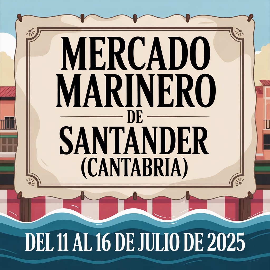 Mercado Marinero de Santander (Cantabria) 2025