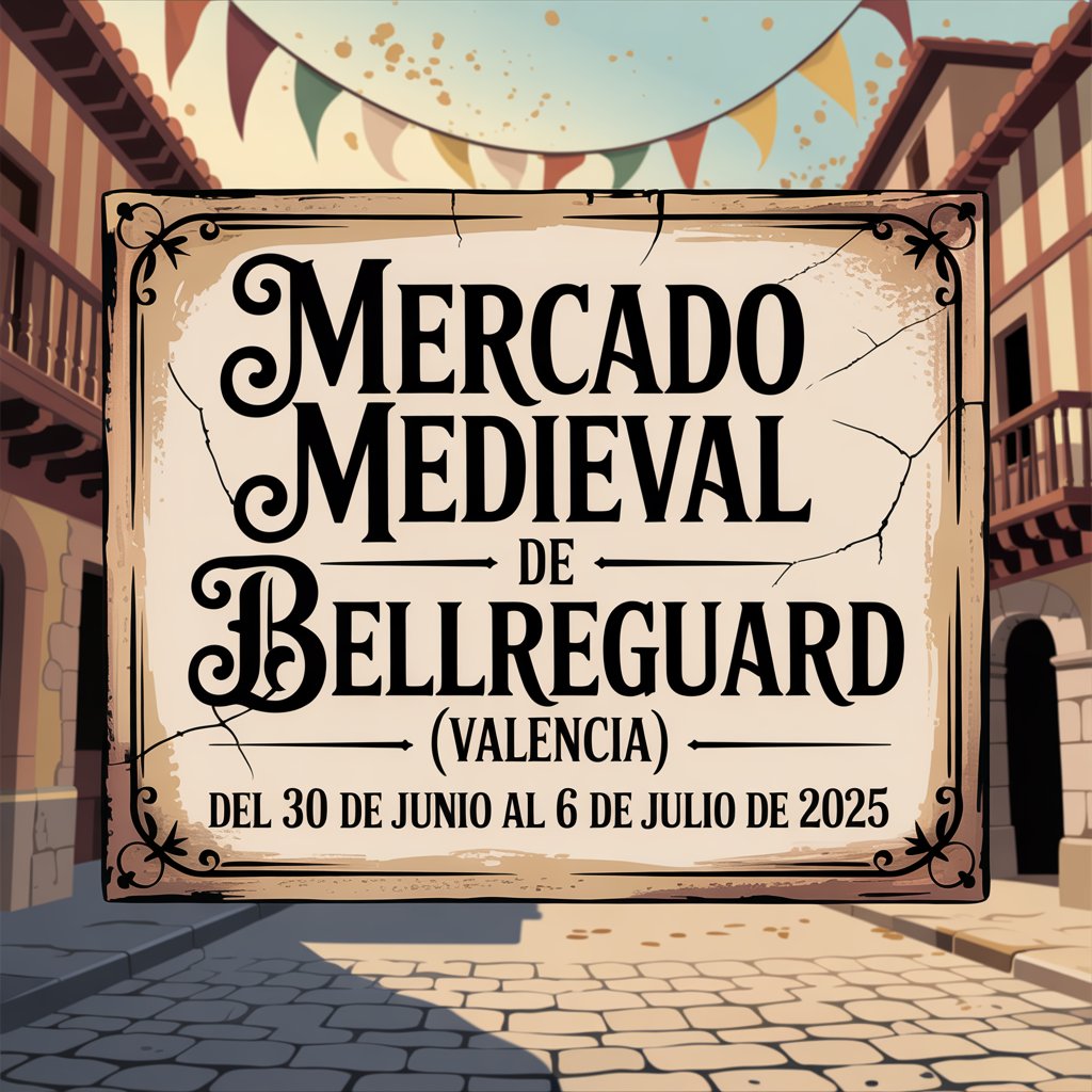 Mercado Medieval de Bellreguard (Valencia) 2025