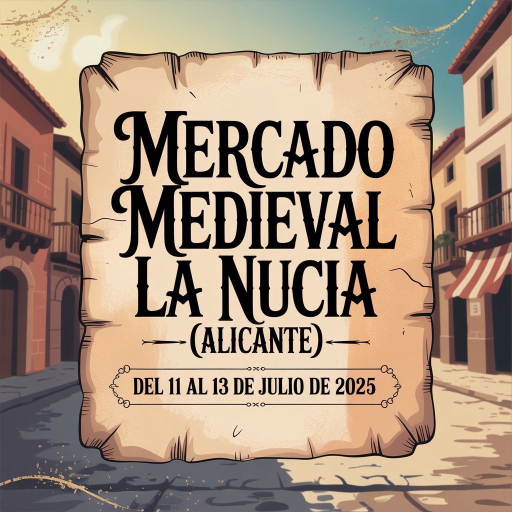 Mercado Medieval de La Nucia (Alicante) 2025