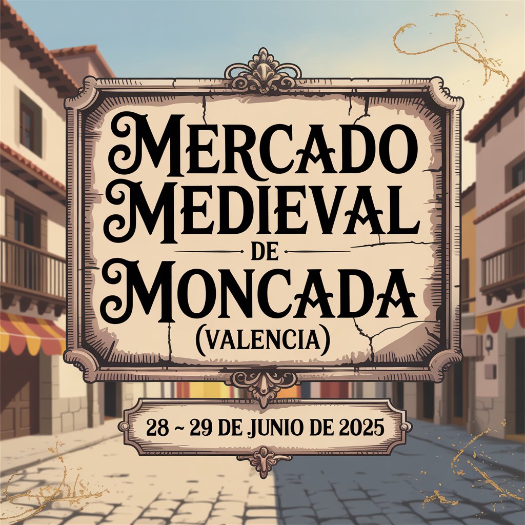 Mercado Medieval de Moncada (Valencia) 2025