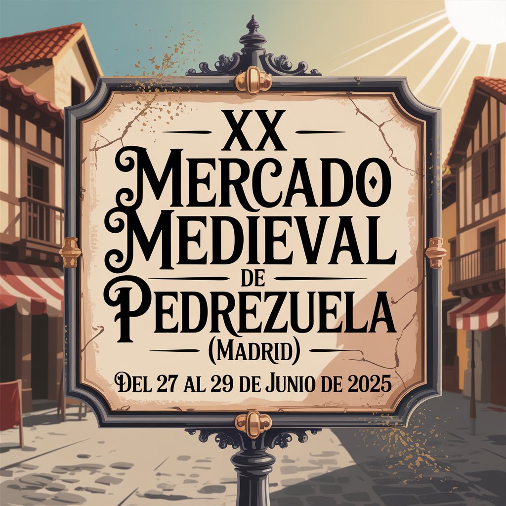 XX Mercado Medieval de Pedrezuela (Madrid) 2025