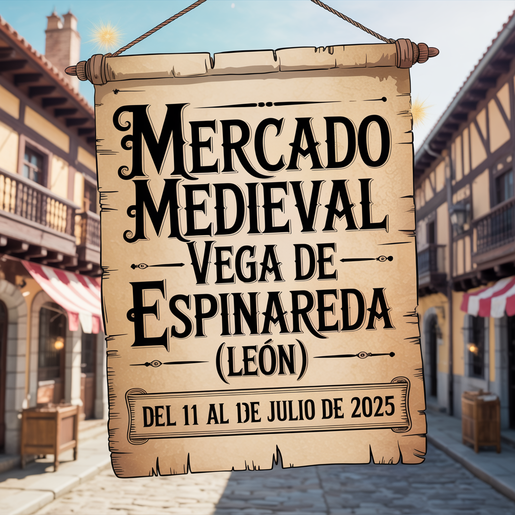 Mercado Medieval de Vega de Espinareda (León) 2025