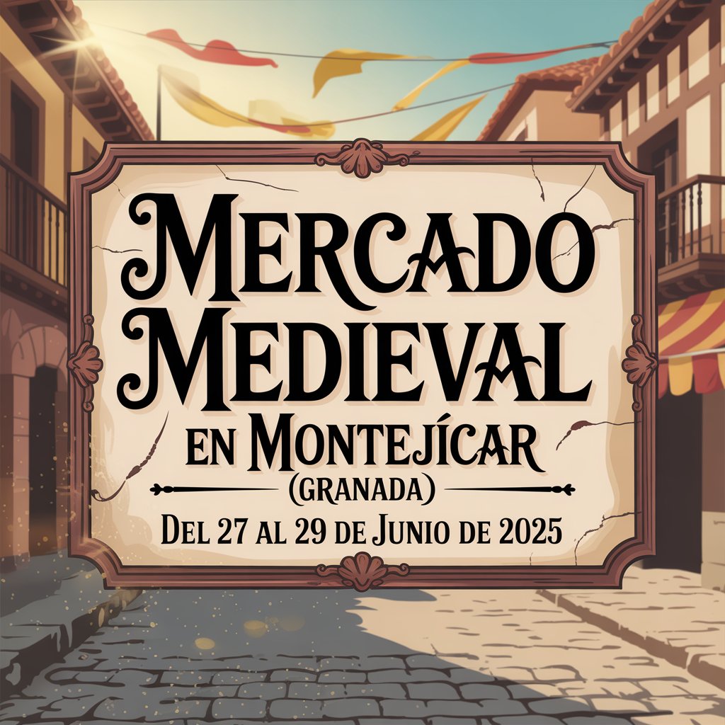 Mercado Medieval en Montejícar (Granada) 2025
