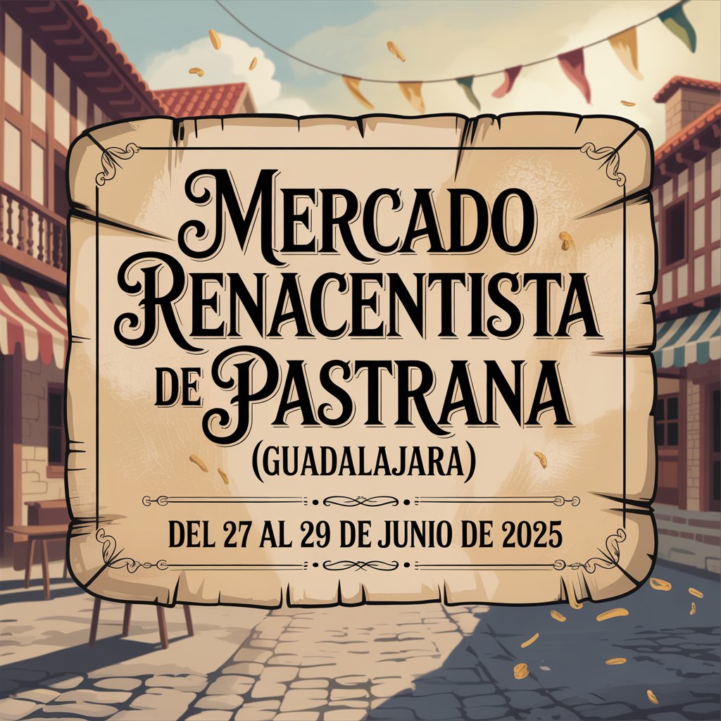 Mercado Renacentista de Pastrana (Guadalajara) 2025