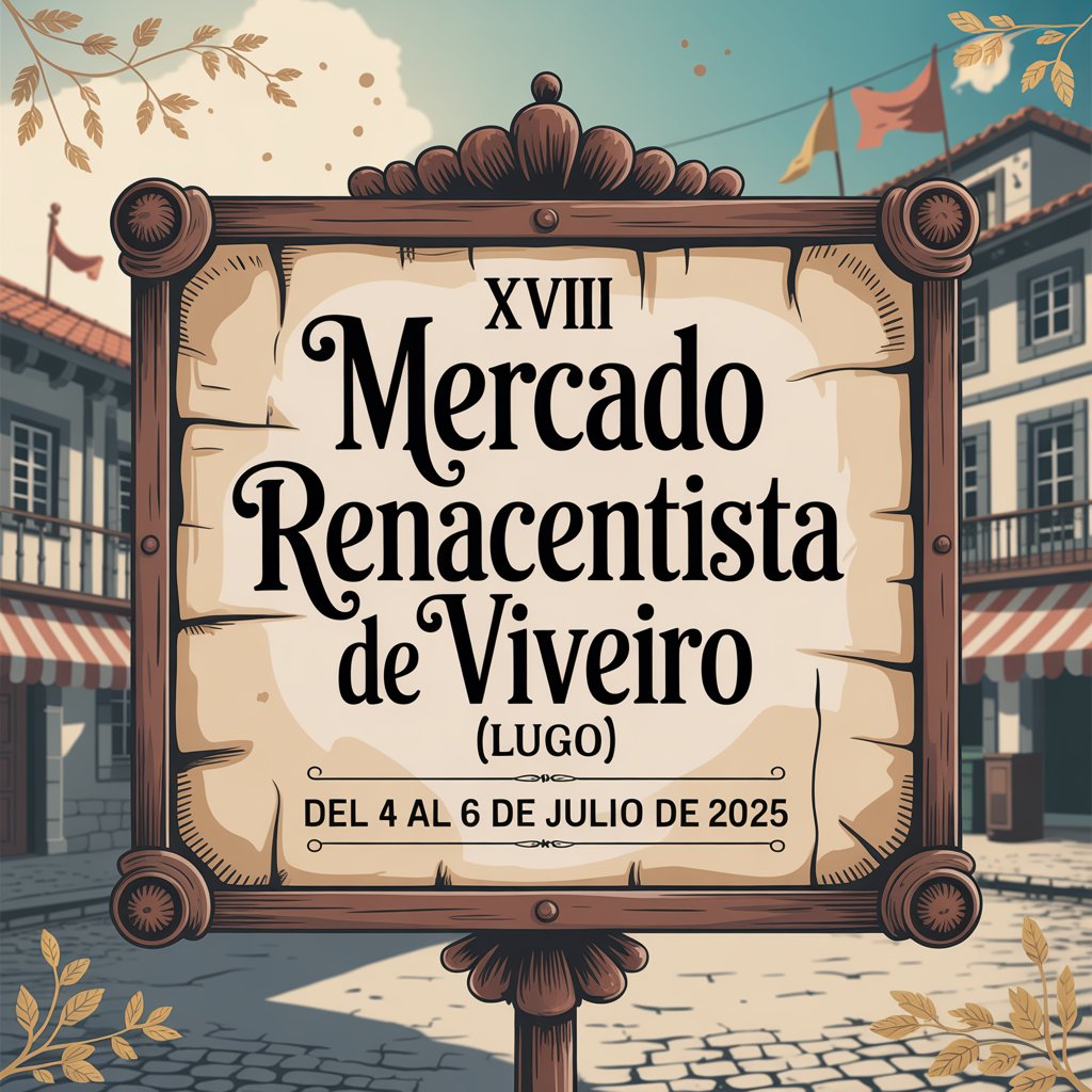 XVIII Mercado Renacentista de Viveiro (Lugo) 2025