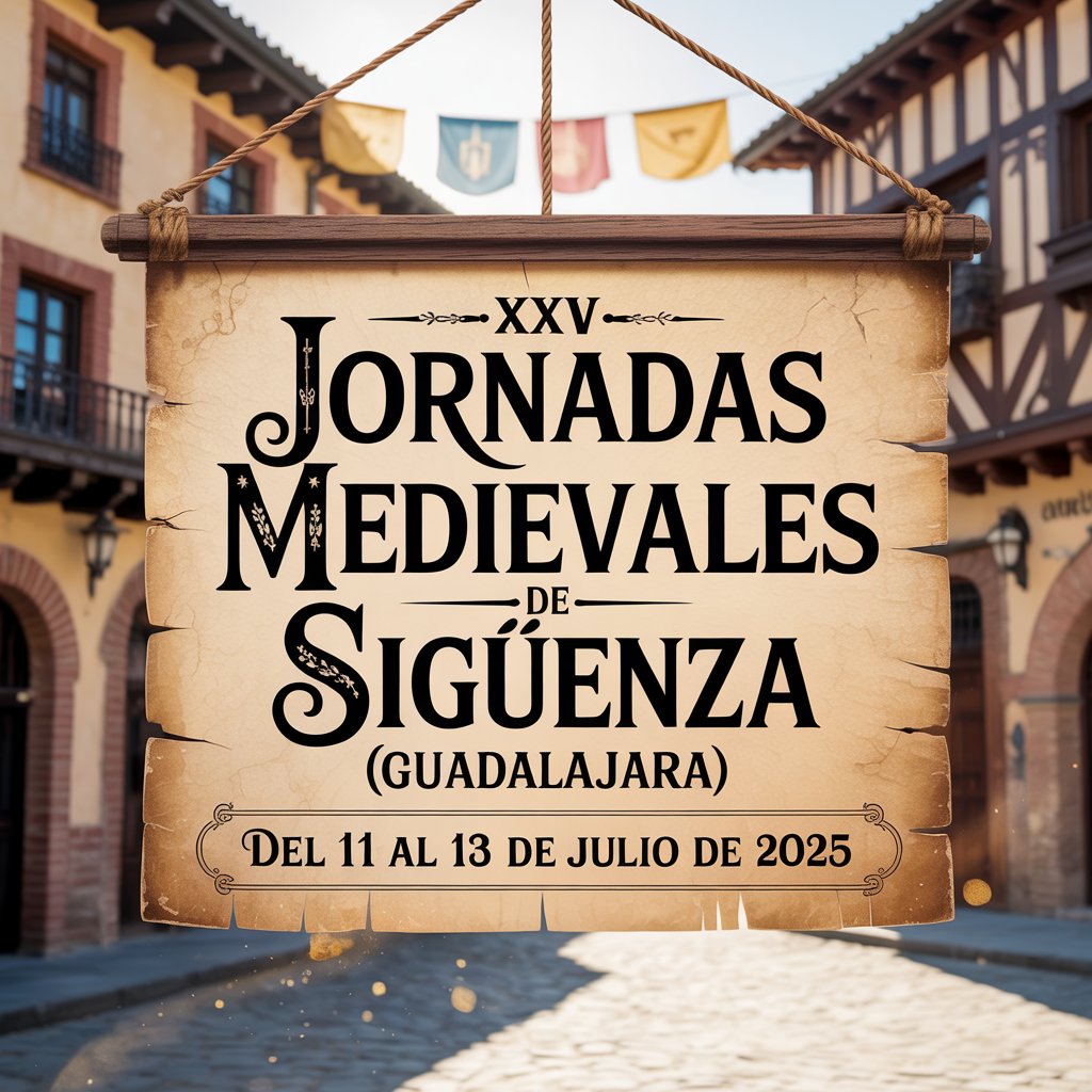 XXV Jornadas Medievales de Sigüenza (Guadalajara) 2025