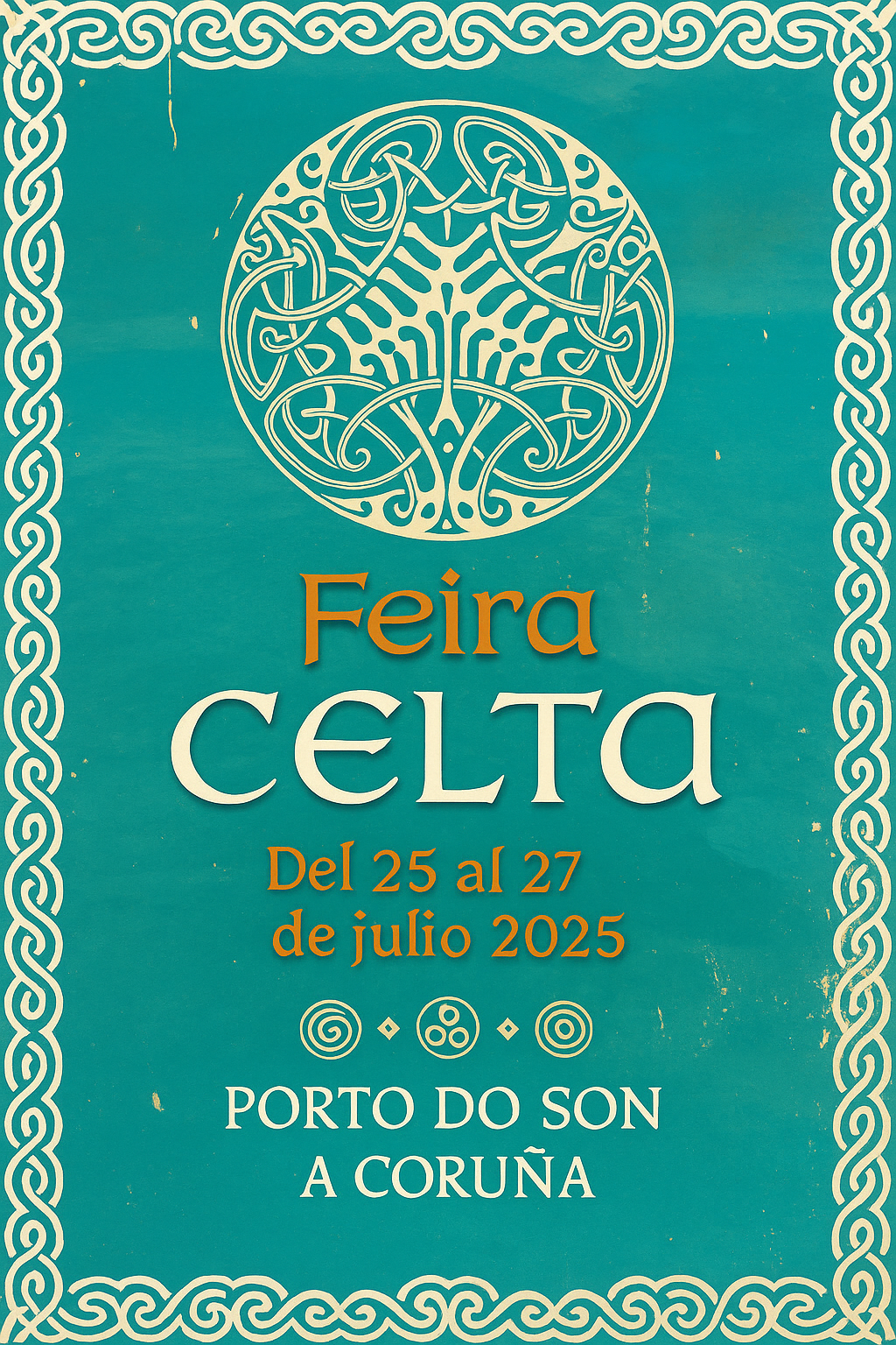Feira Celta en Porto do Son (A Coruña) 2025