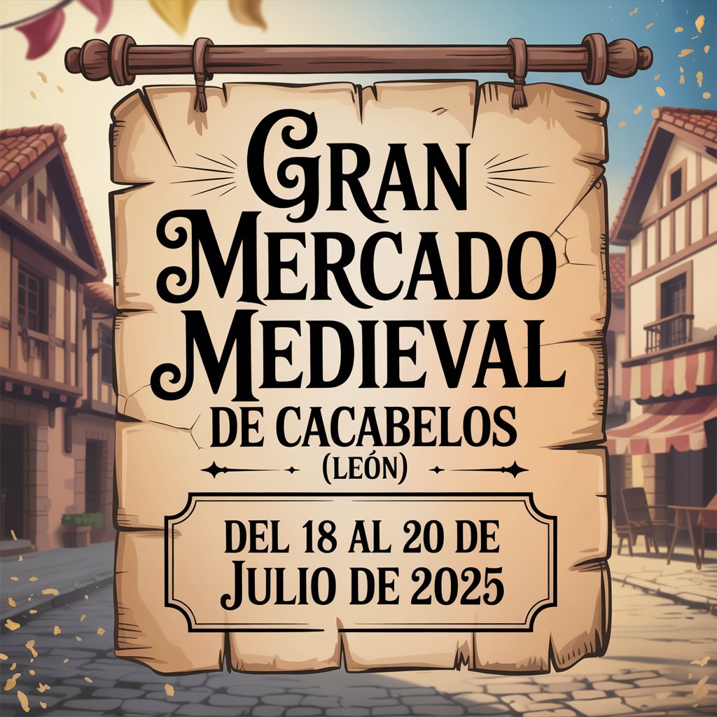 Gran Mercado Medieval de Cacabelos (León) 2025