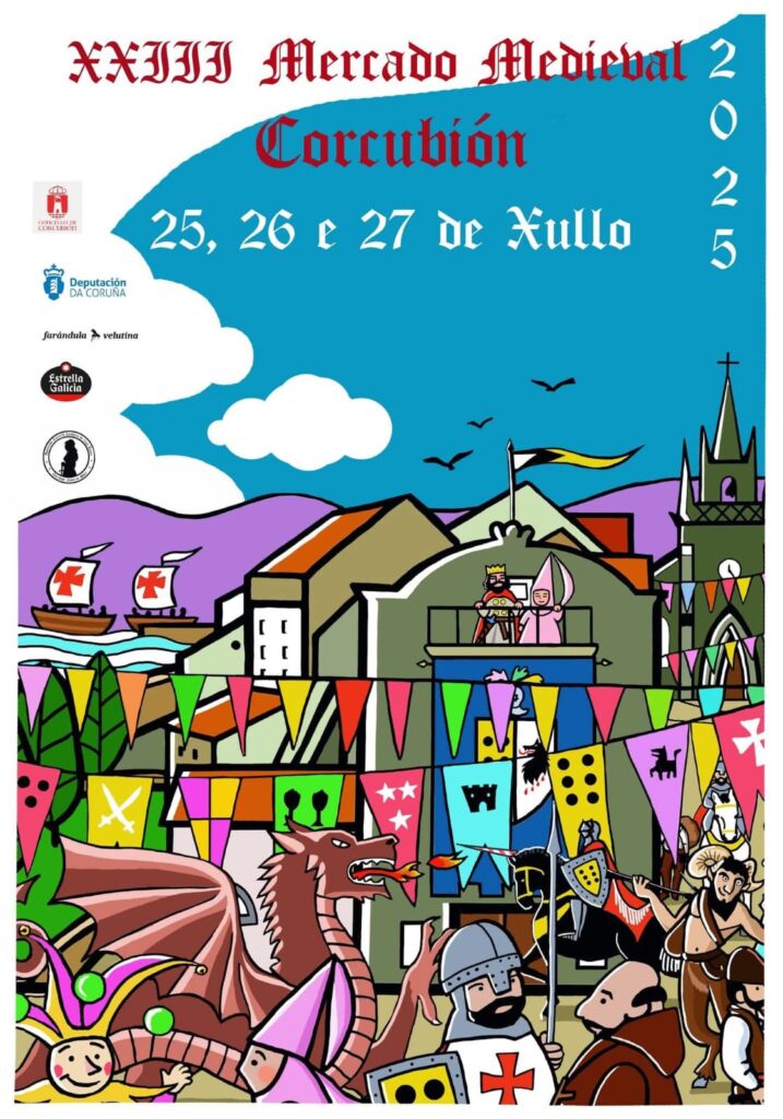 XXIII Mercado Medieval de Corcubión (A Coruña) 2025