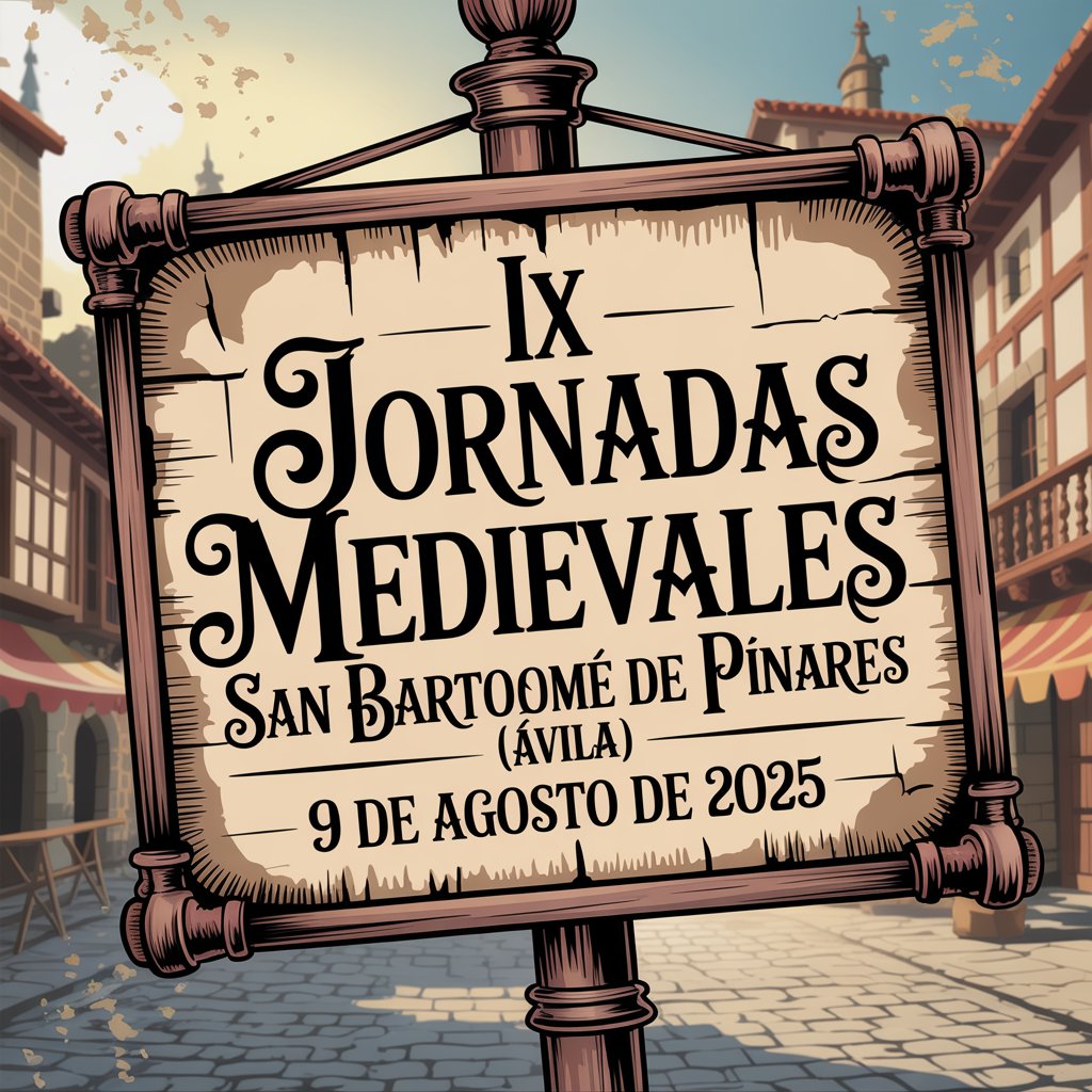 Jornadas Medievales de San Bartolomé de Pinares (Ávila) 2024 Jornadas Medievales de San Bartolomé de Pinares (Ávila) 2024