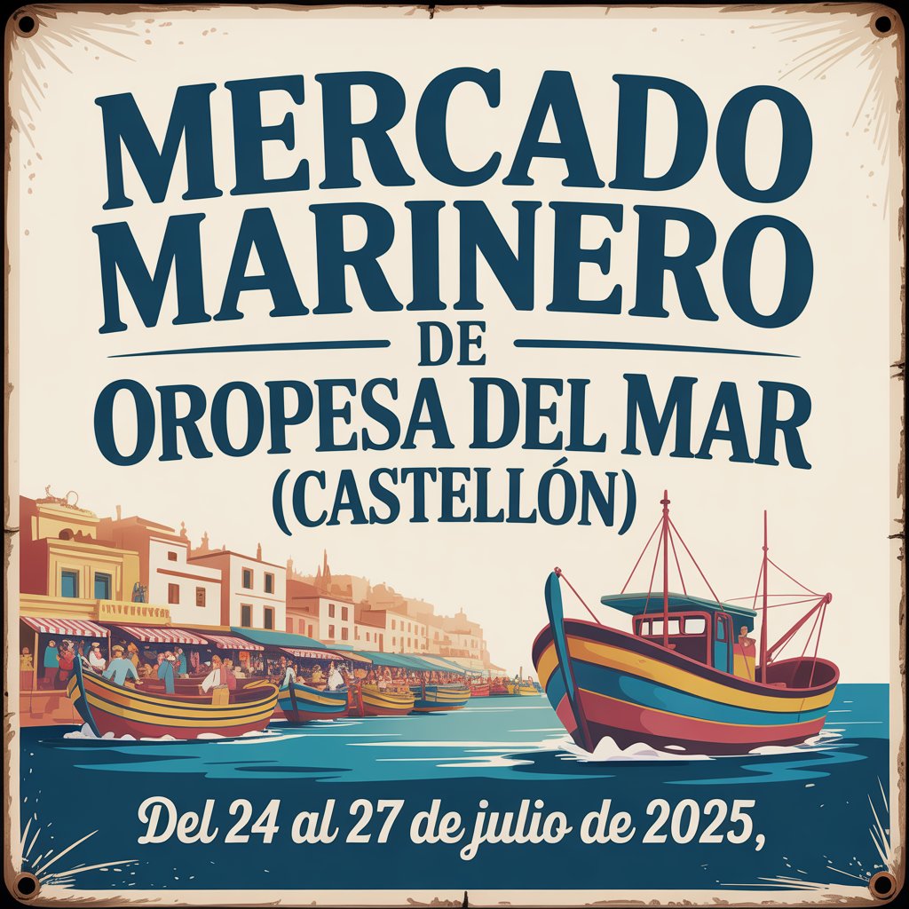 Mercado Marinero de Oropesa del Mar (Castellón) 2025