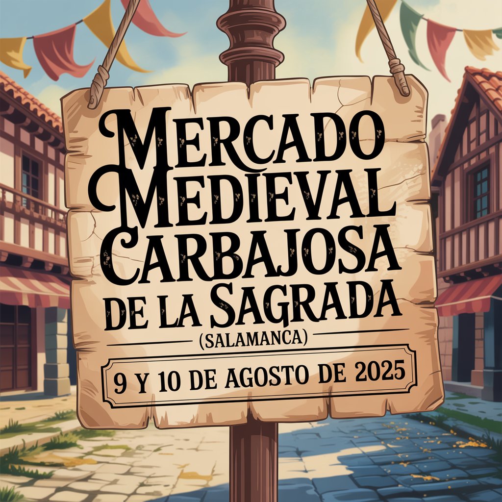 Mercado Medieval de Carbajosa de la Sagrada (Salamanca) 2025 Mercado Medieval de Carbajosa de la Sagrada (Salamanca) 2025