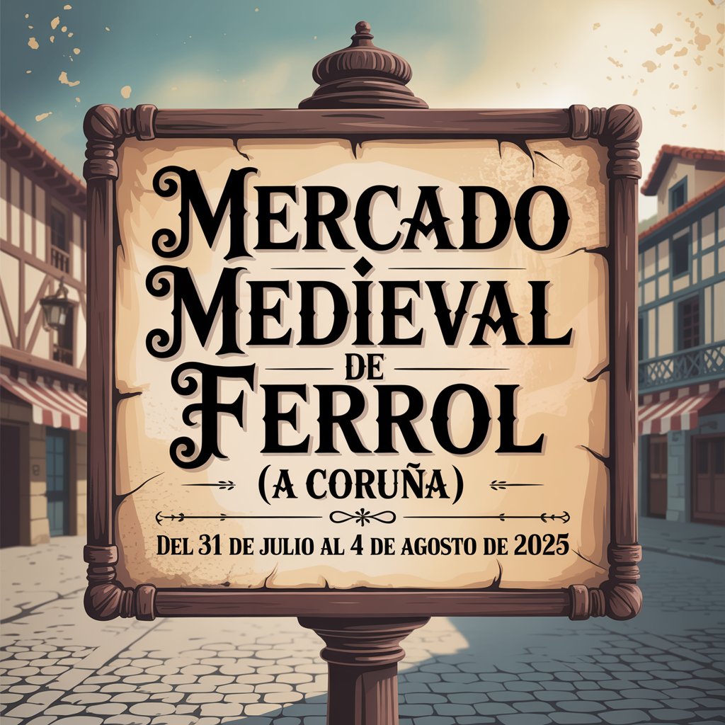 Mercado Medieval de Ferrol (A Coruña) 2025 Mercado Medieval de Ferrol (A Coruña) 2025