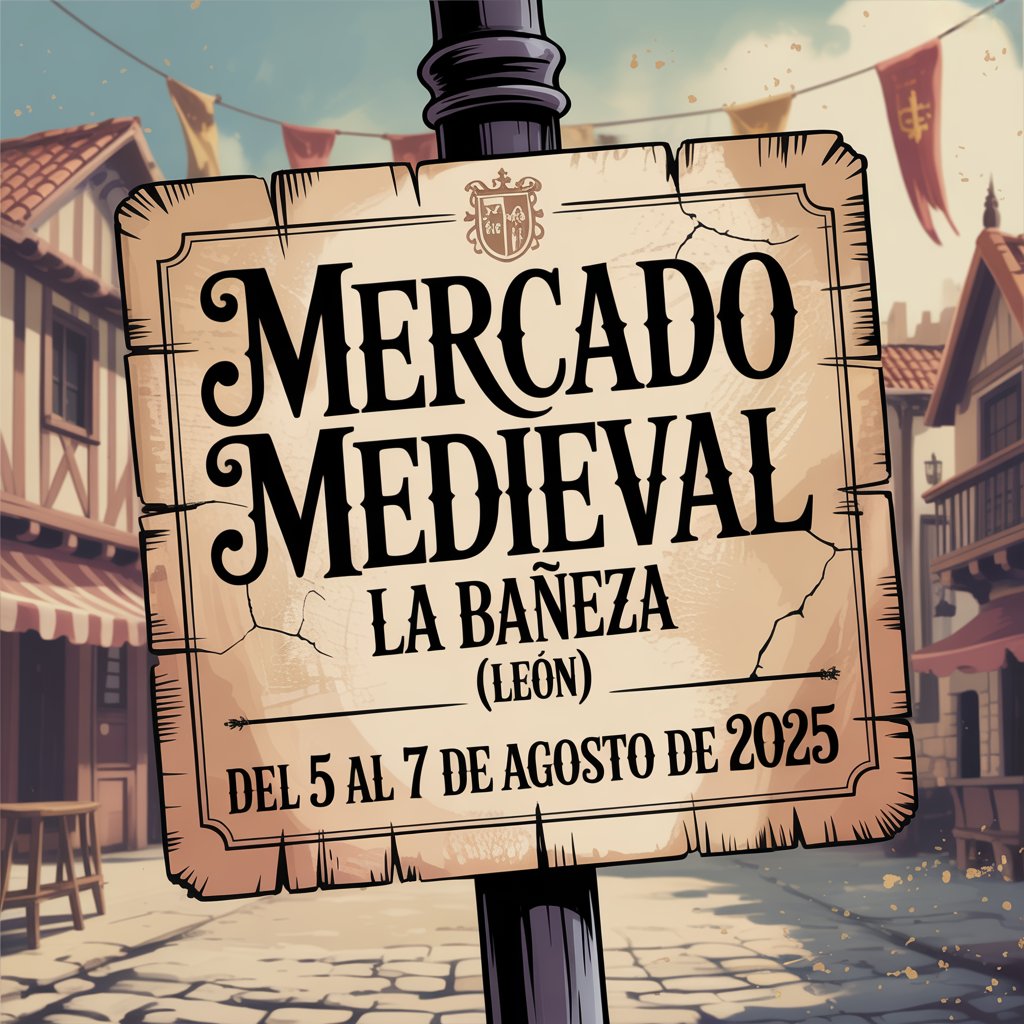 Mercado Medieval de La Bañeza (León) 2025