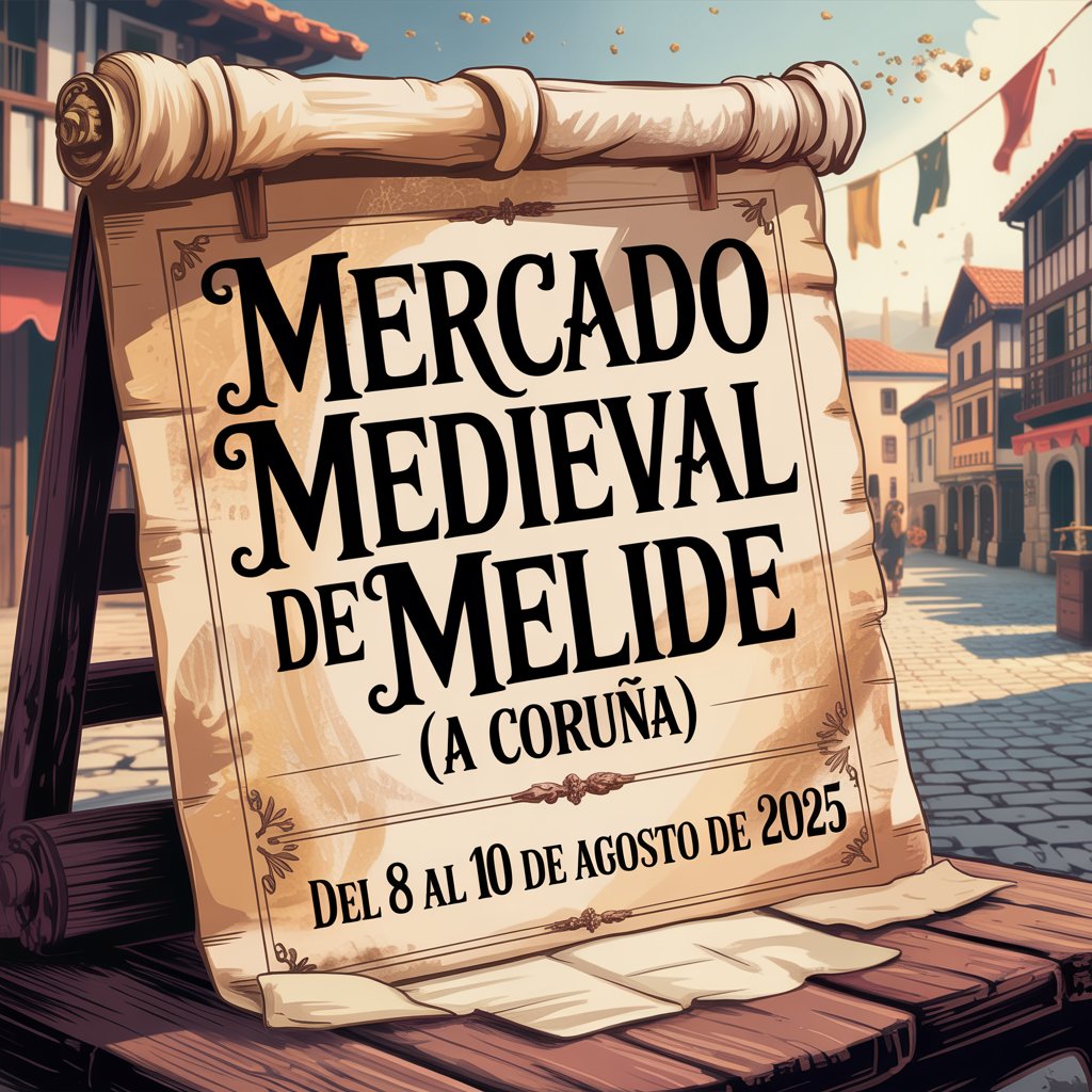 Mercado Medieval de Melide (A Coruña) 2025 Mercado Medieval de Melide (A Coruña) 2025