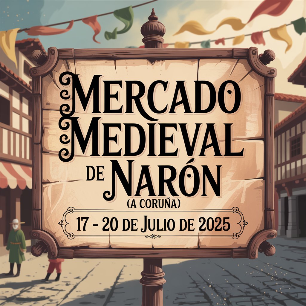Mercado Medieval de Narón (A Coruña) 2025