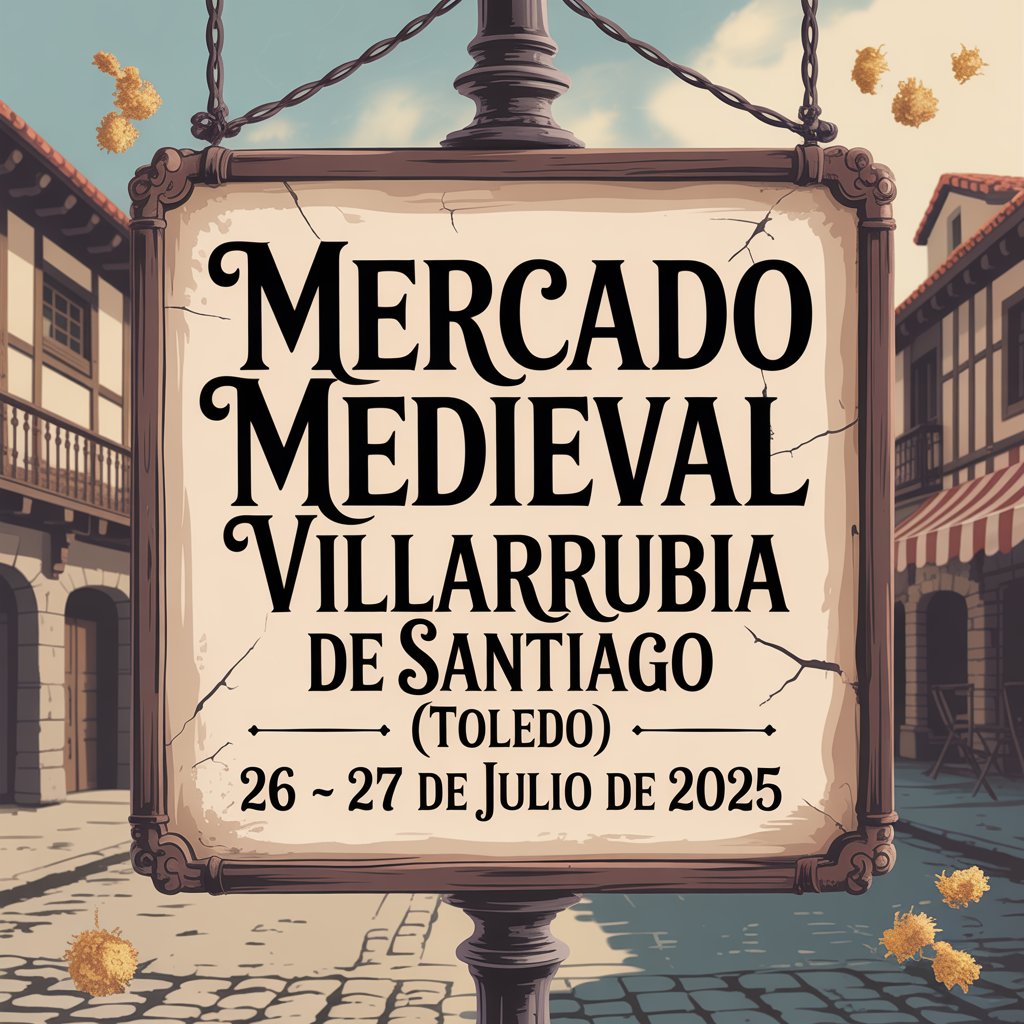 Mercado Medieval en Villarrubia de Santiago (Toledo) 2025