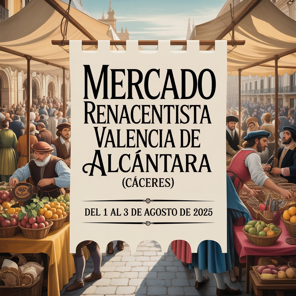 Mercado Renacentista en Valencia de Alcántara (Cáceres) 2025 Mercado Renacentista en Valencia de Alcántara (Cáceres) 2025