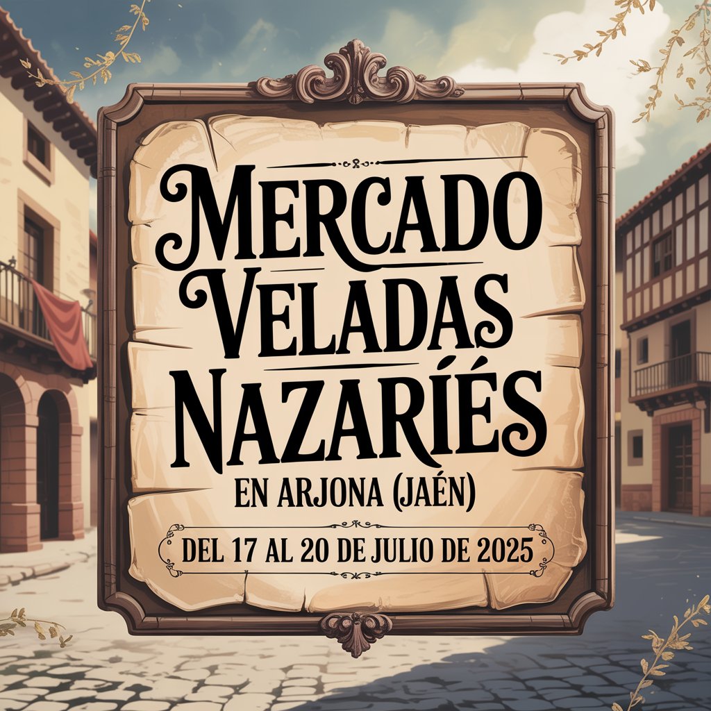 Mercado Veladas Nazaríes en Arjona (Jaén) 2025