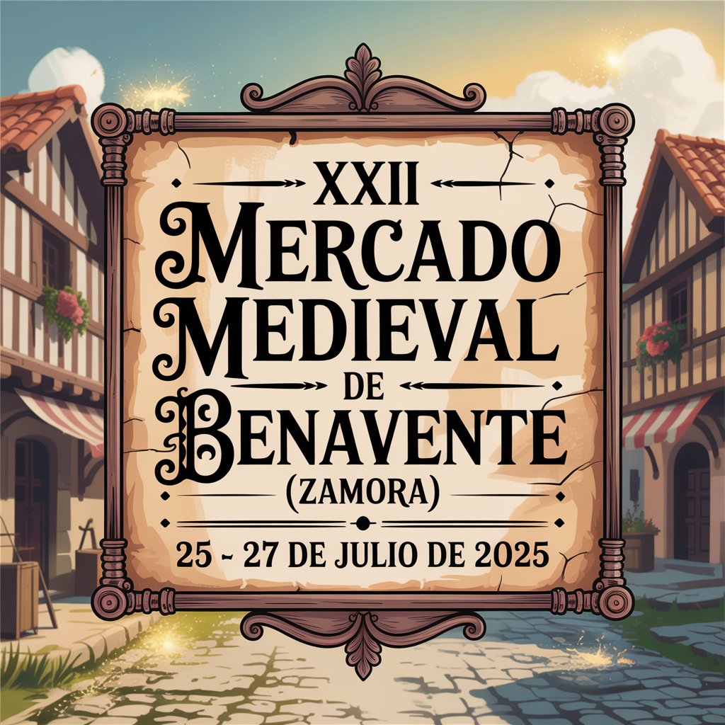 XXII Mercado Medieval de Benavente (Zamora) 2025