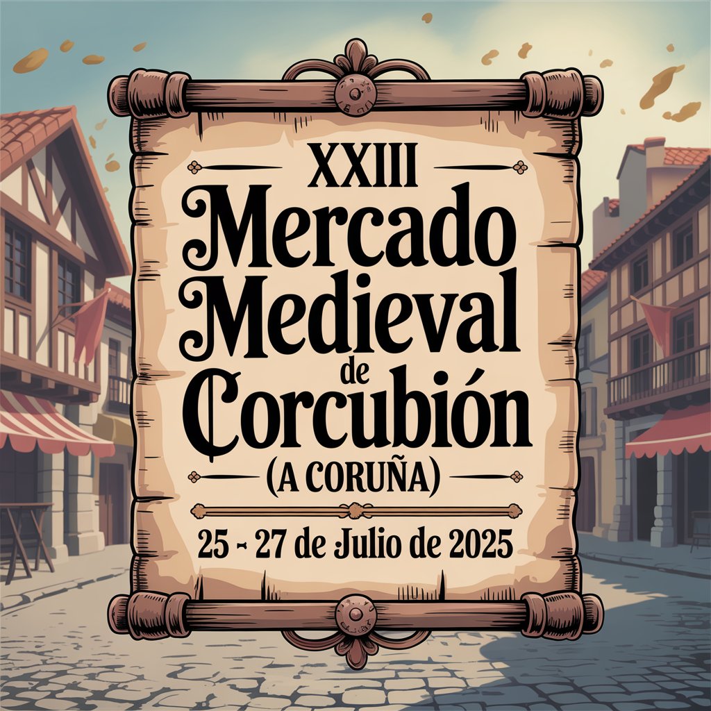 XXIII Mercado Medieval de Corcubión (A Coruña) 2025