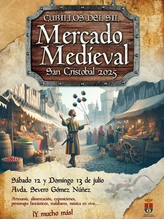 Mercado Medieval en Cubillos del Sil (León) 2025