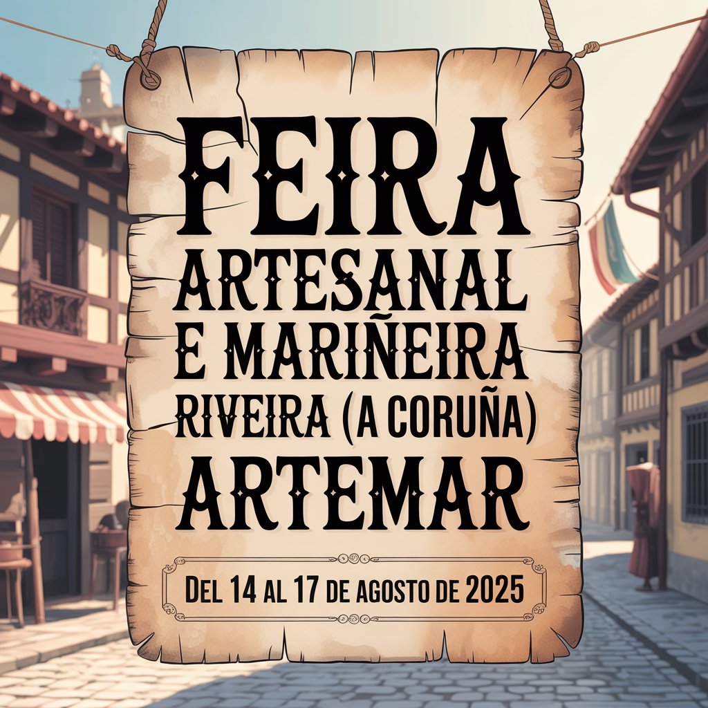 Feira Artesanal e Mariñeira de Riveira (A Coruña) - Artemar 2025
