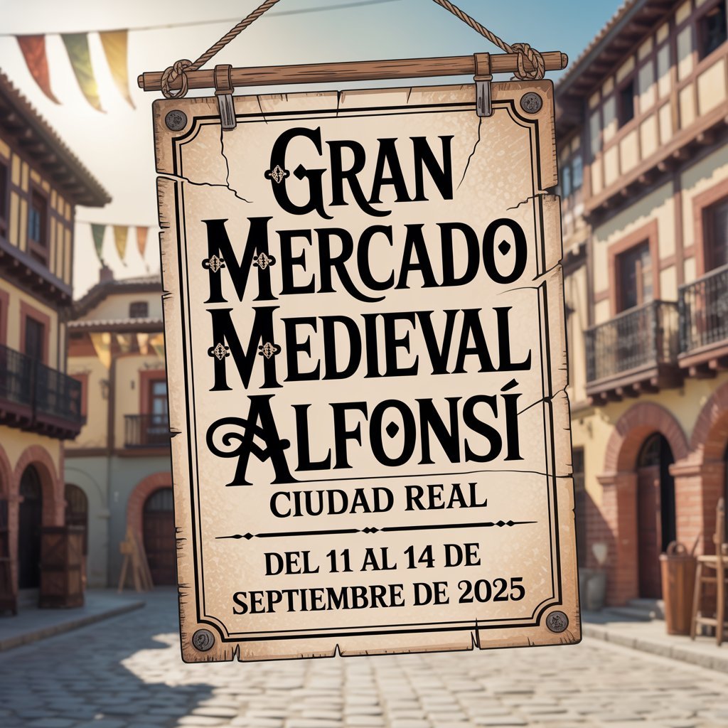 Gran Mercado Medieval Alfonsí de Ciudad Real 2025 Gran Mercado Medieval Alfonsí de Ciudad Real 2025