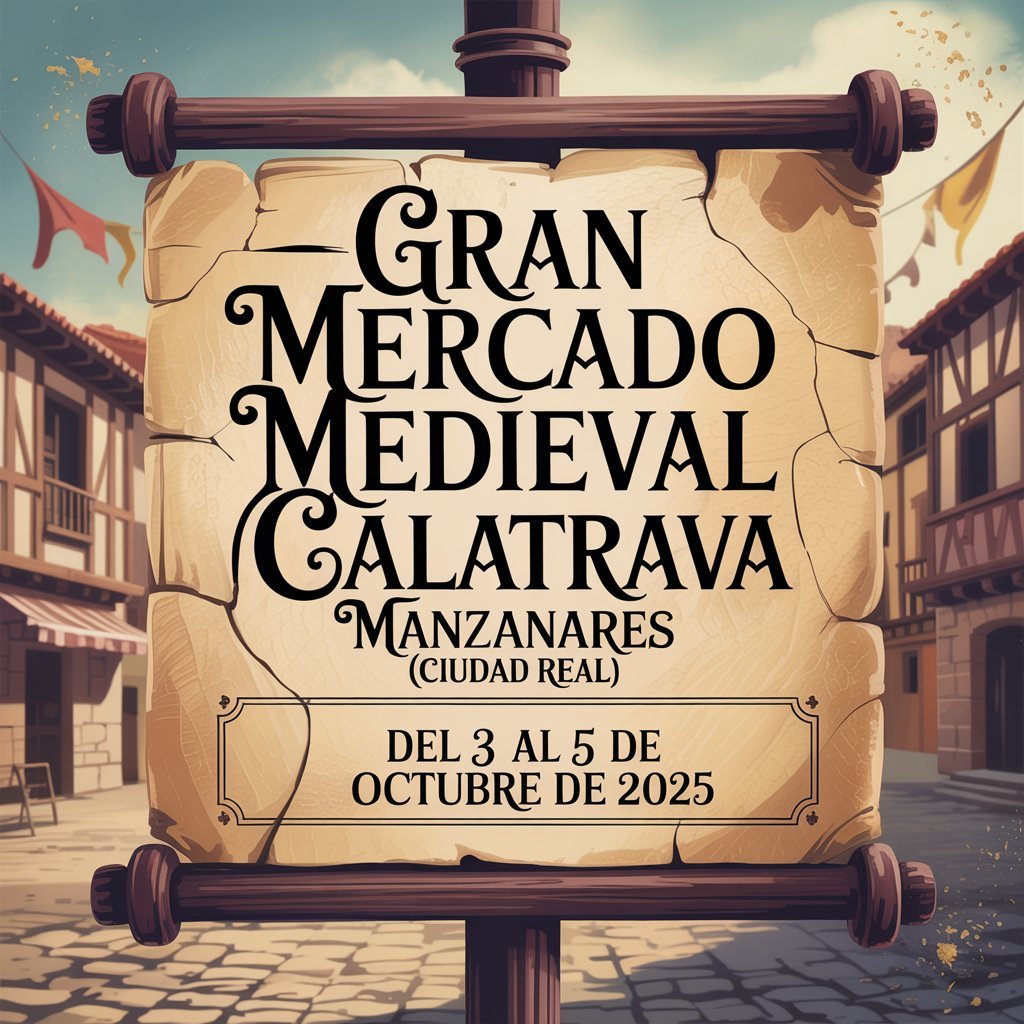 Gran Mercado Medieval Calatravo de Manzanares (Ciudad Real) 2025