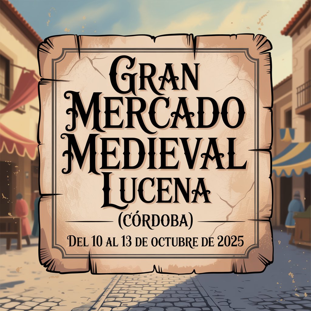 Gran Mercado Medieval de Lucena (Córdoba) 2025 Gran Mercado Medieval de Lucena (Córdoba) 2025
