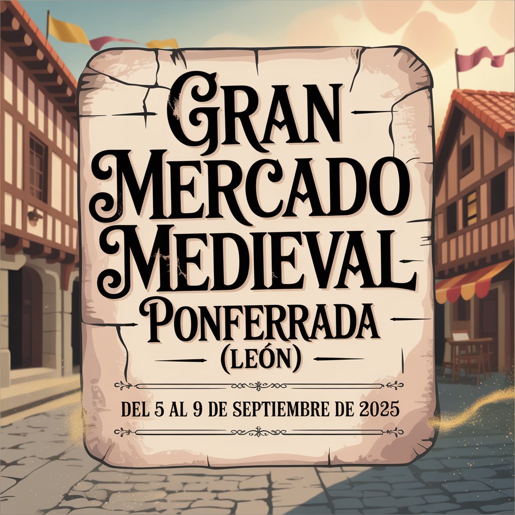 Gran Mercado Medieval de Ponferrada (León) 2025