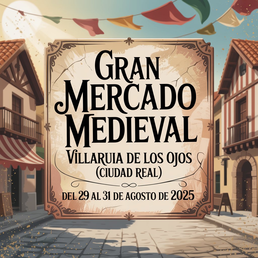 Gran Mercado Medieval de Villarrubia de los Ojos (Ciudad Real) 2025